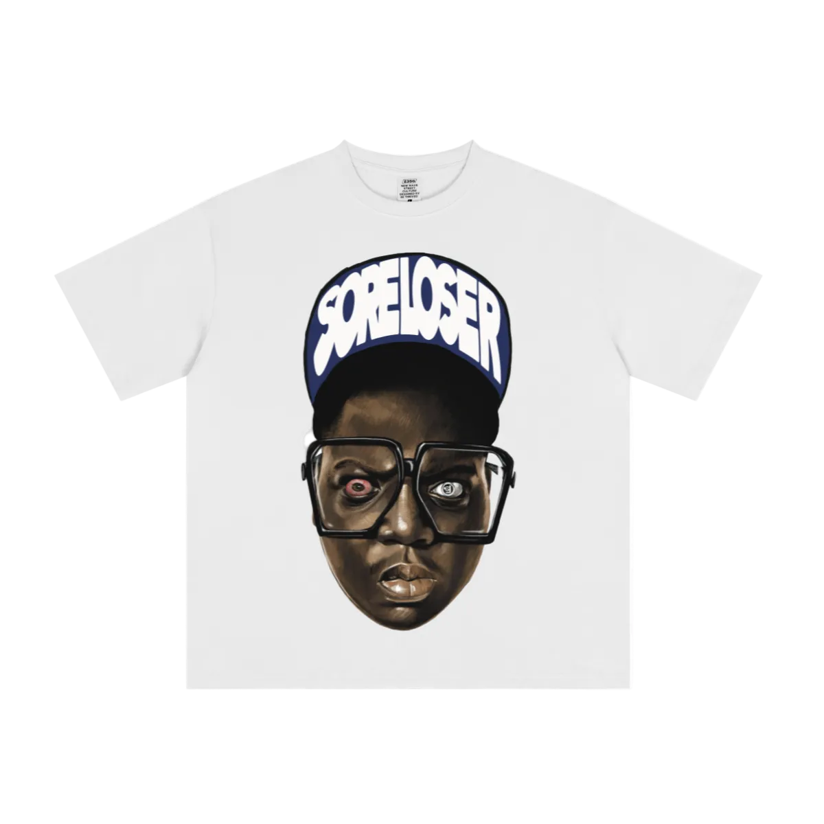 235GSM Men's Low-Shrink Cool-Touch Cotton T-Shirt White